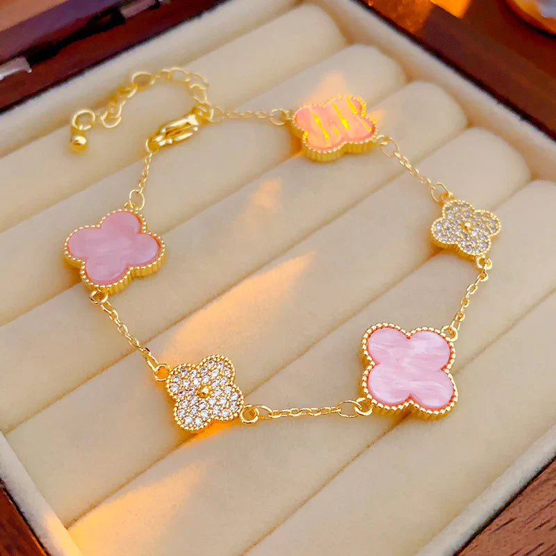 Nora Clover Flower Bracelet