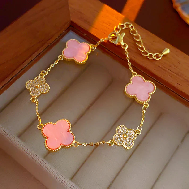 Nora Clover Flower Bracelet